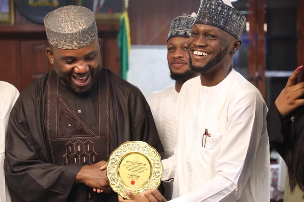 CSA Africa Regional Representative Pays Courtesy Call on Nigeria's Minister of Innovation, Science & Technology visit to hmist 1