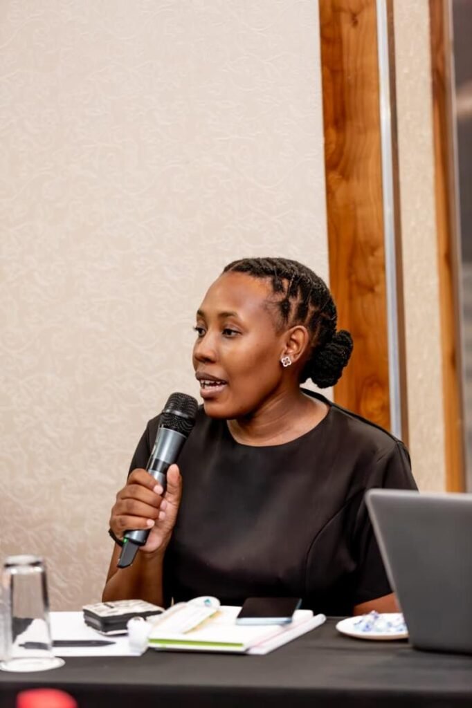 csa lesotho representative addressing the audience