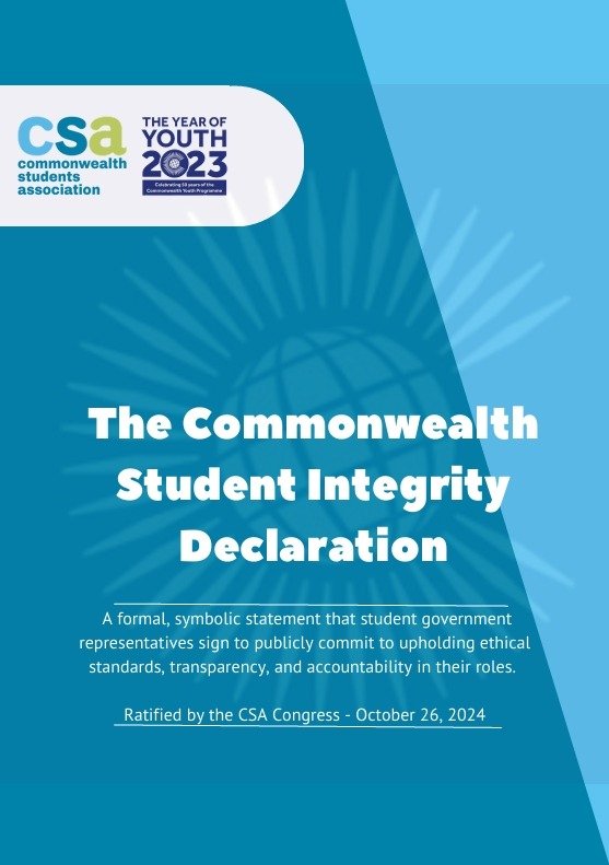commonwealth student integrity declaration